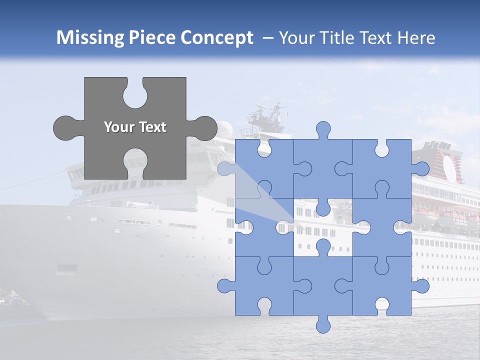 Nautical Ship Sightseeing PowerPoint Template