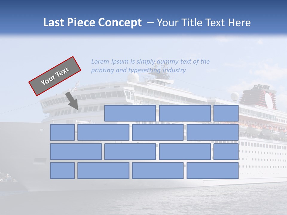 Nautical Ship Sightseeing PowerPoint Template