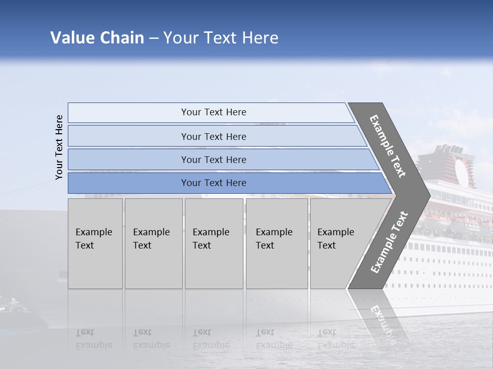 Nautical Ship Sightseeing PowerPoint Template