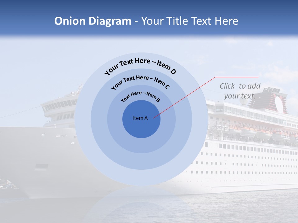 Nautical Ship Sightseeing PowerPoint Template