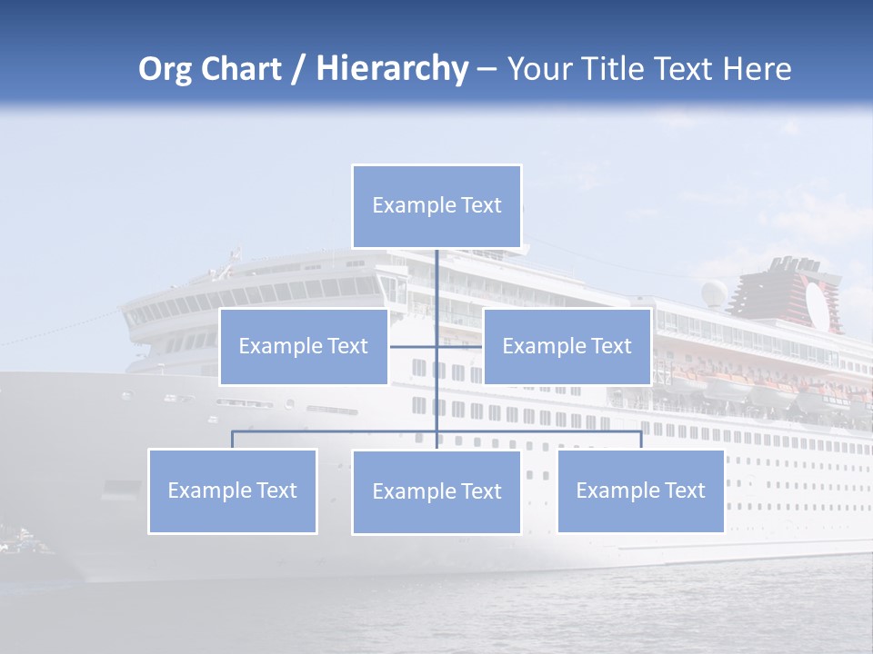Nautical Ship Sightseeing PowerPoint Template