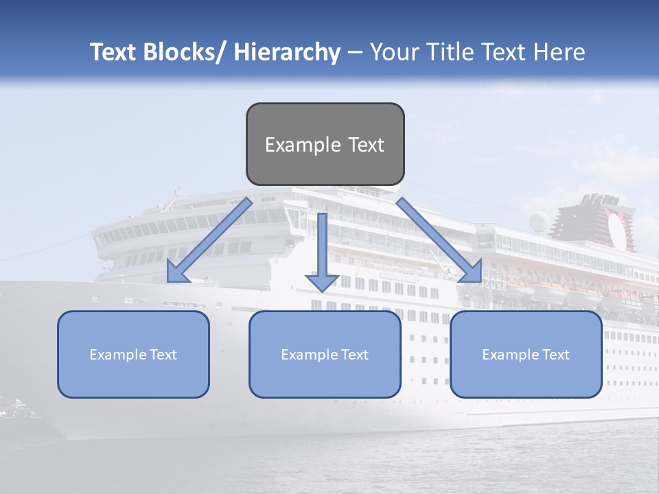 Nautical Ship Sightseeing PowerPoint Template