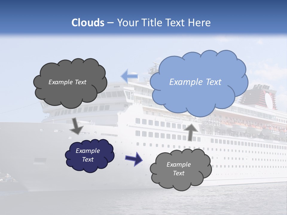 Nautical Ship Sightseeing PowerPoint Template