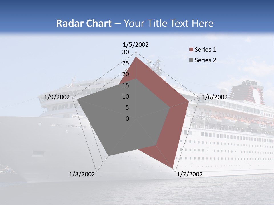 Nautical Ship Sightseeing PowerPoint Template