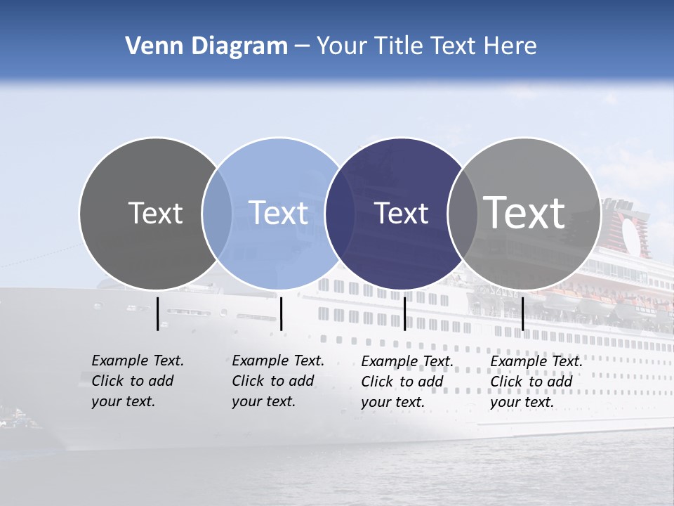 Nautical Ship Sightseeing PowerPoint Template