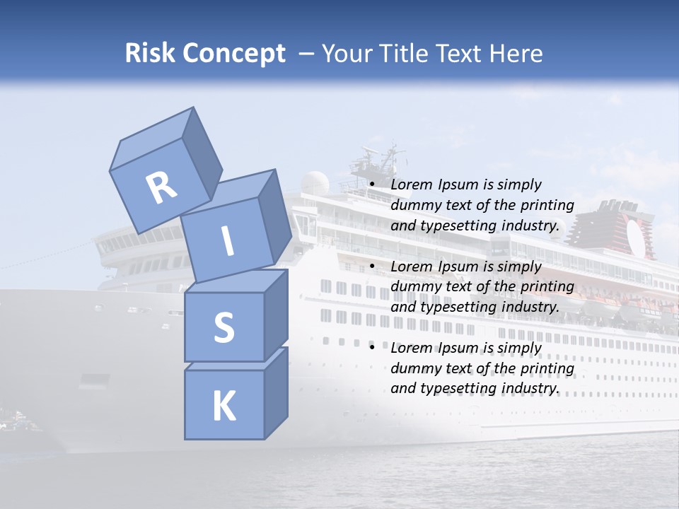 Nautical Ship Sightseeing PowerPoint Template