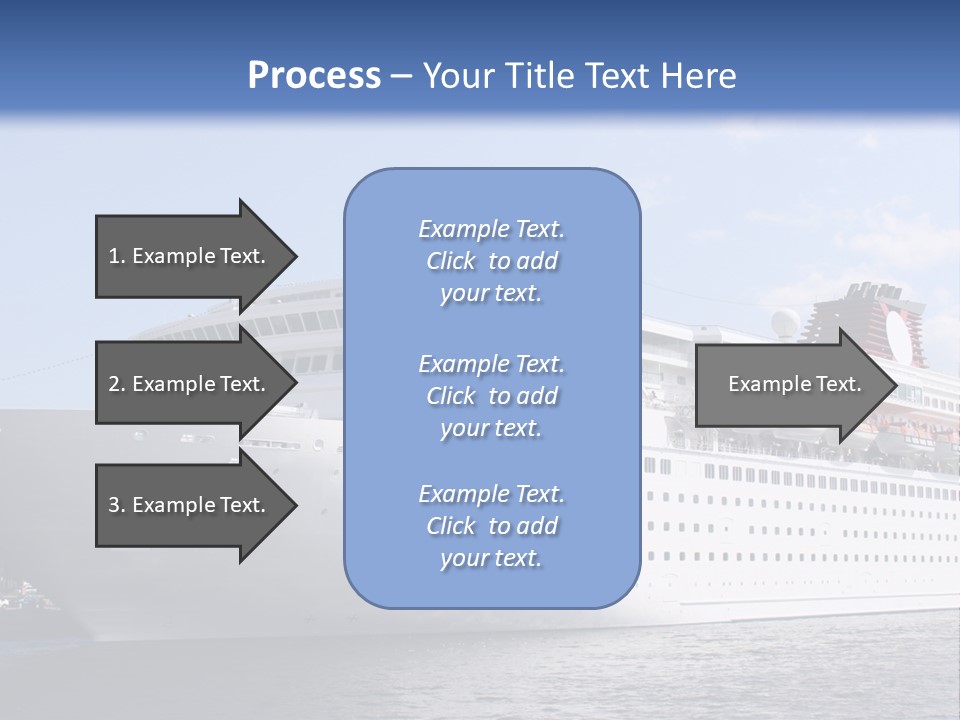 Nautical Ship Sightseeing PowerPoint Template