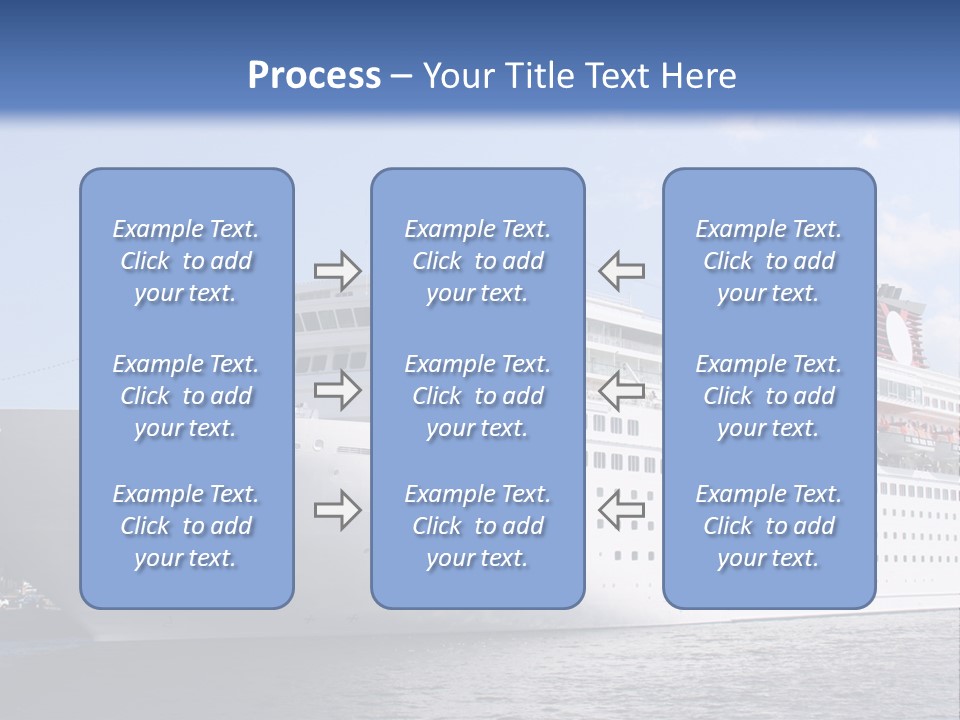Nautical Ship Sightseeing PowerPoint Template