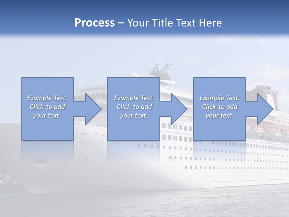 Nautical Ship Sightseeing PowerPoint Template