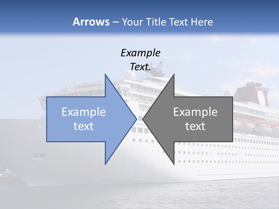 Nautical Ship Sightseeing PowerPoint Template