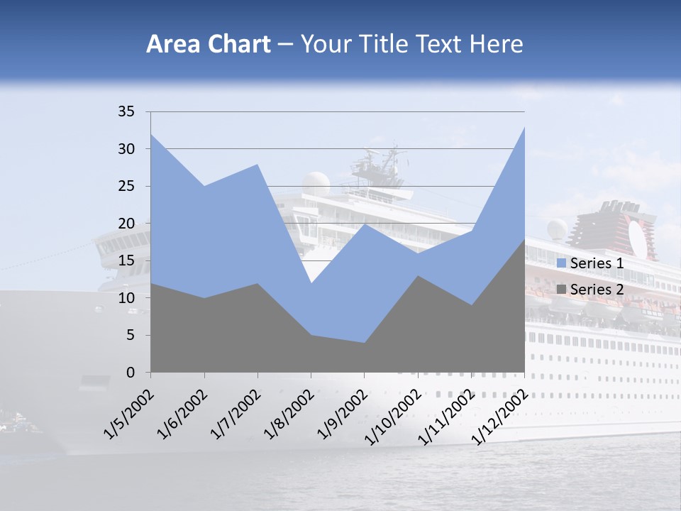Nautical Ship Sightseeing PowerPoint Template