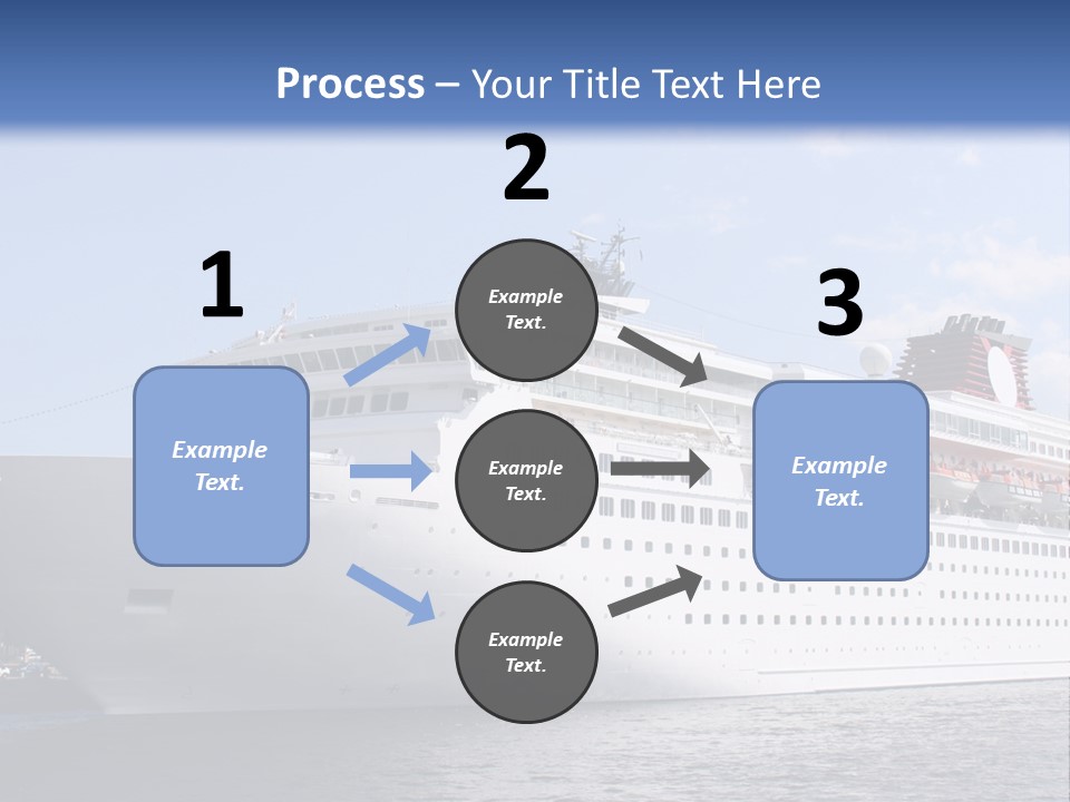 Nautical Ship Sightseeing PowerPoint Template