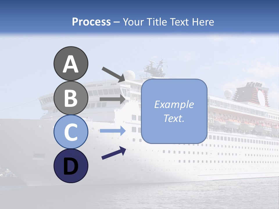 Nautical Ship Sightseeing PowerPoint Template