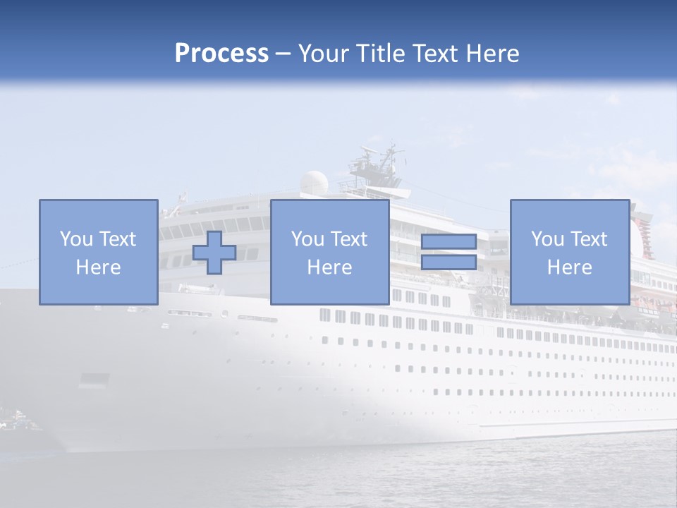 Nautical Ship Sightseeing PowerPoint Template