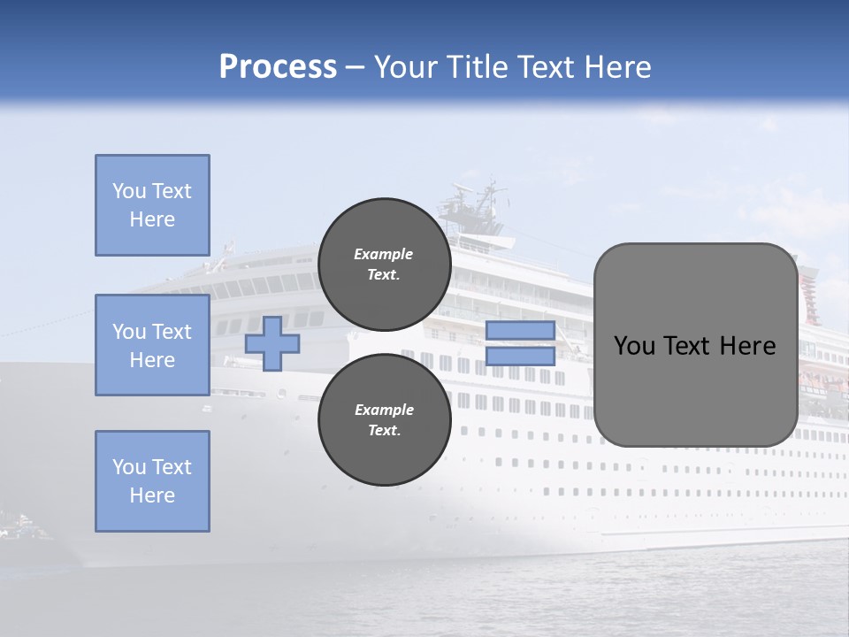 Nautical Ship Sightseeing PowerPoint Template