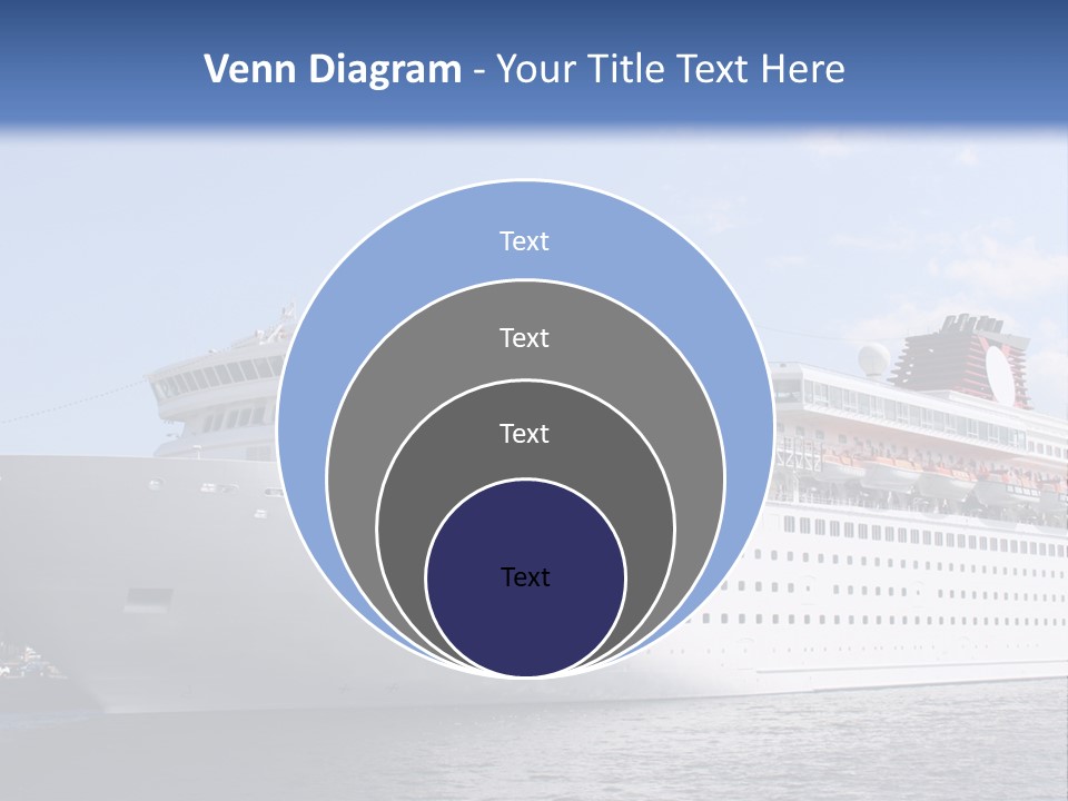 Nautical Ship Sightseeing PowerPoint Template