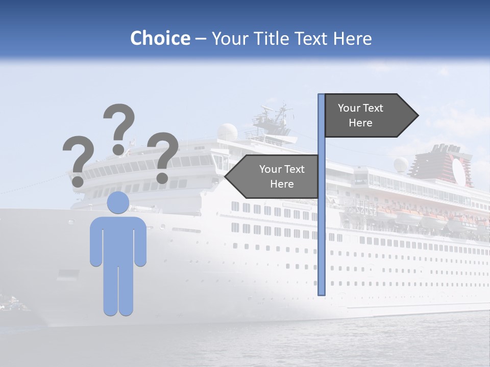 Nautical Ship Sightseeing PowerPoint Template