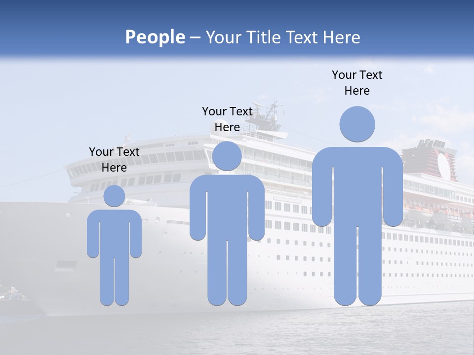 Nautical Ship Sightseeing PowerPoint Template