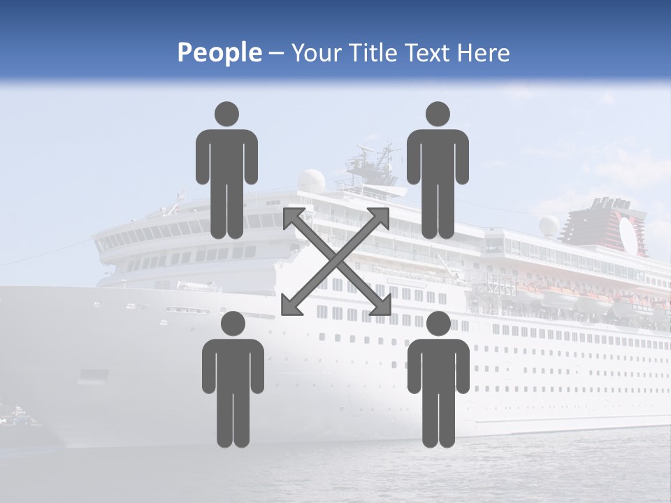 Nautical Ship Sightseeing PowerPoint Template
