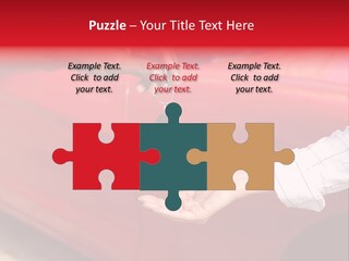 Salesperson Consumerism Caucasian PowerPoint Template