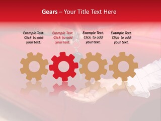 Salesperson Consumerism Caucasian PowerPoint Template