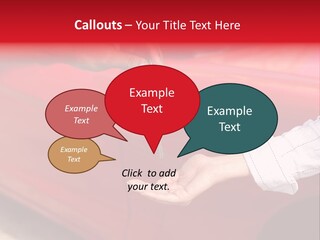 Salesperson Consumerism Caucasian PowerPoint Template