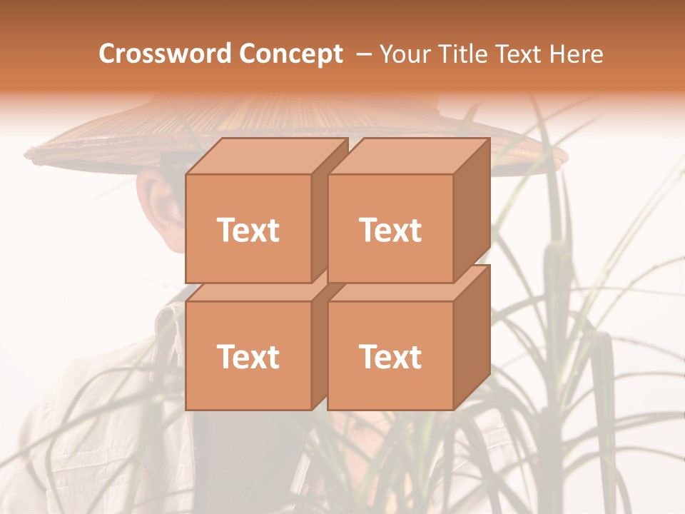 Magnifying Humor Tree PowerPoint Template
