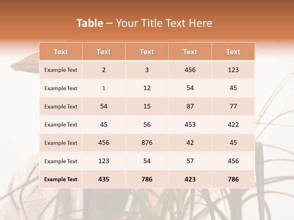 Magnifying Humor Tree PowerPoint Template