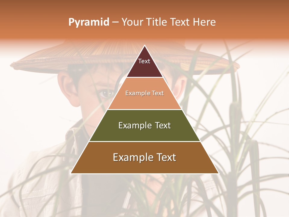 Magnifying Humor Tree PowerPoint Template
