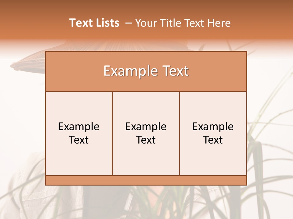 Magnifying Humor Tree PowerPoint Template