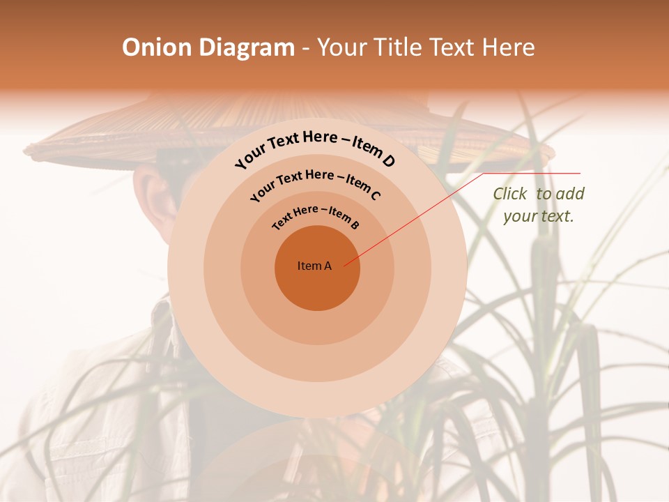 Magnifying Humor Tree PowerPoint Template
