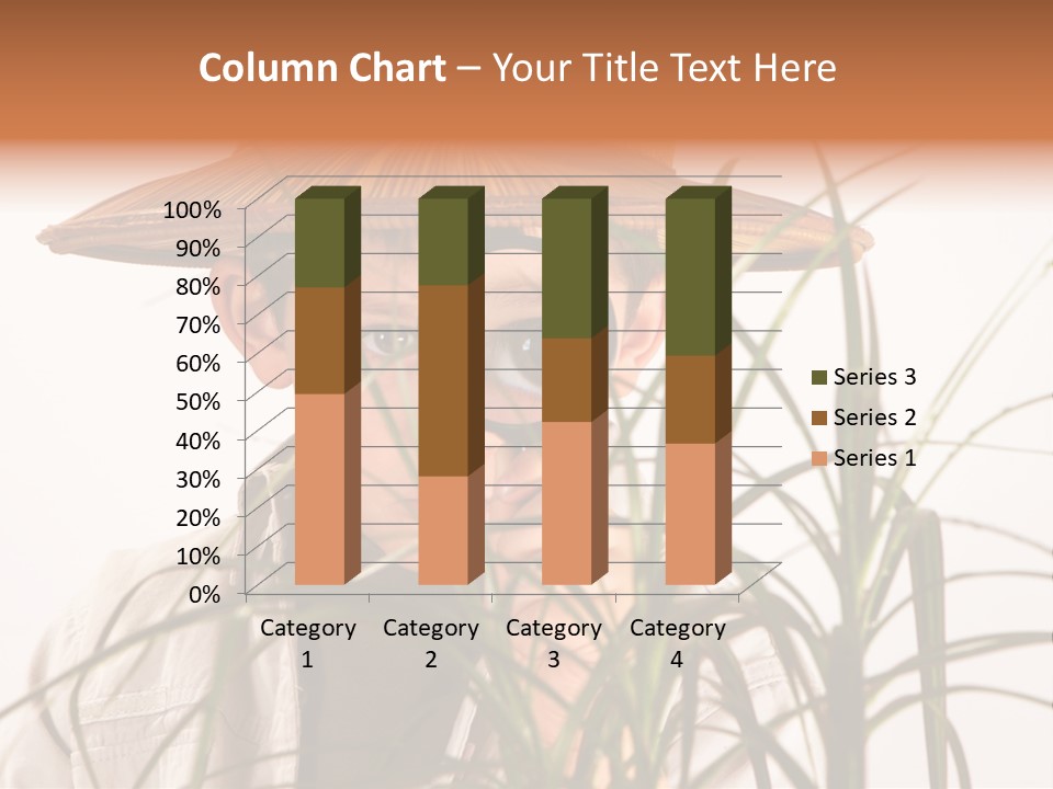 Magnifying Humor Tree PowerPoint Template