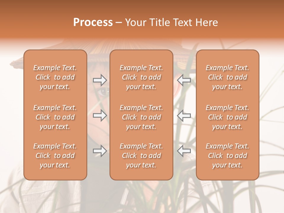 Magnifying Humor Tree PowerPoint Template