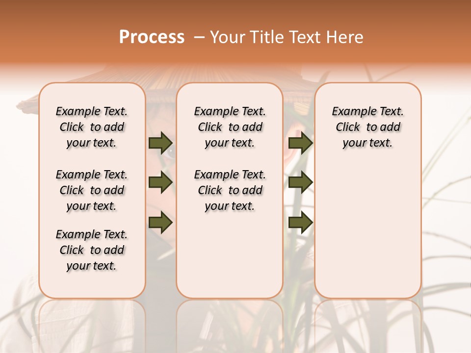 Magnifying Humor Tree PowerPoint Template