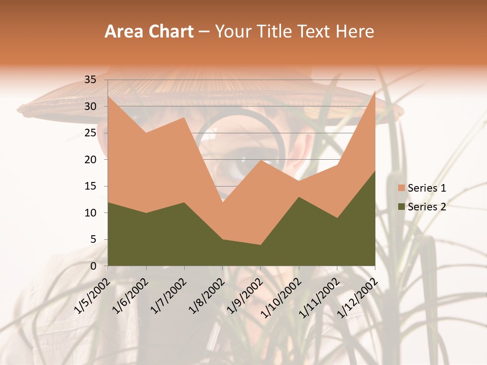 Magnifying Humor Tree PowerPoint Template