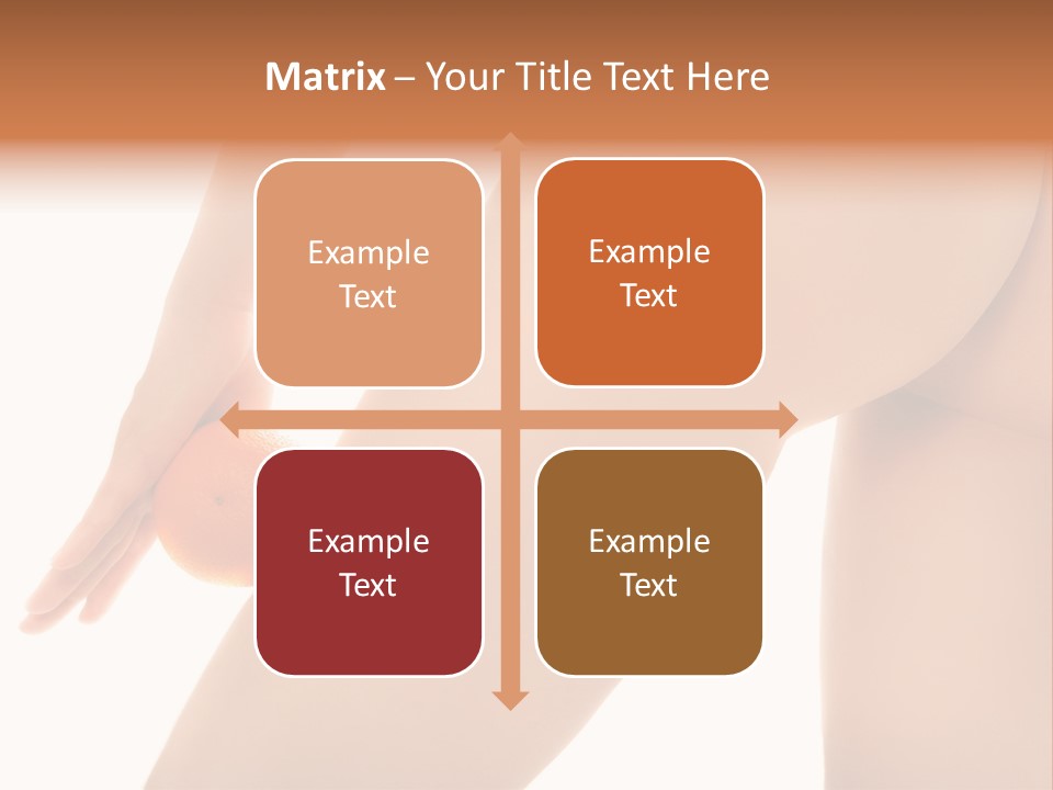 Body Tan Orange PowerPoint Template
