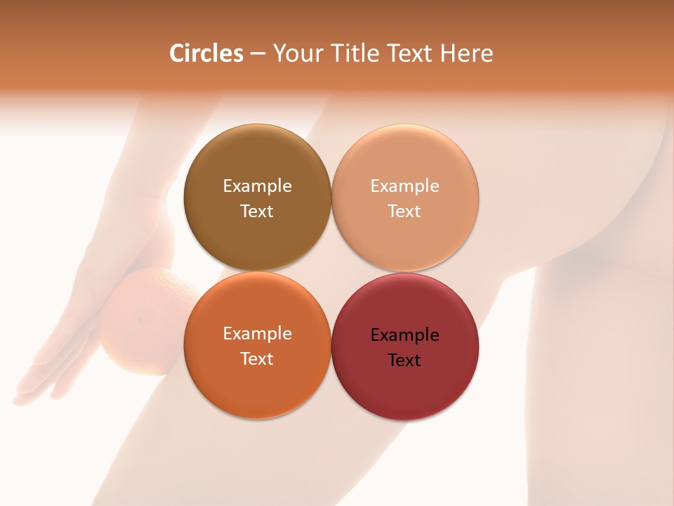 Body Tan Orange PowerPoint Template