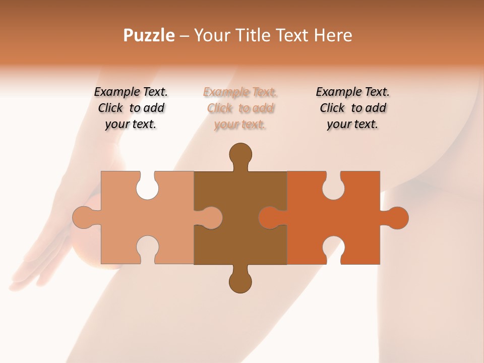 Body Tan Orange PowerPoint Template