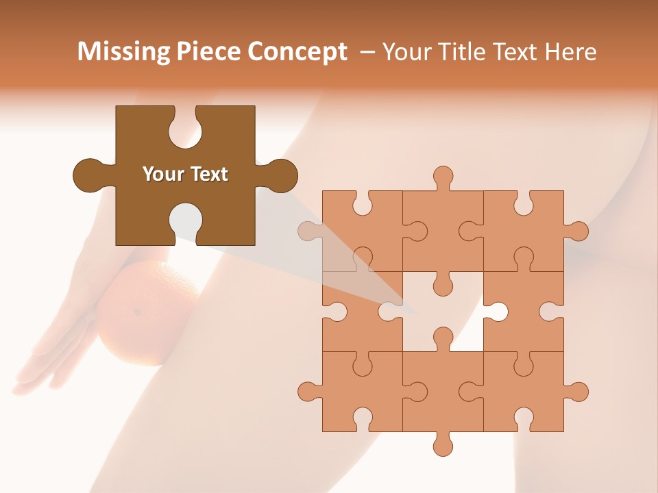 Body Tan Orange PowerPoint Template