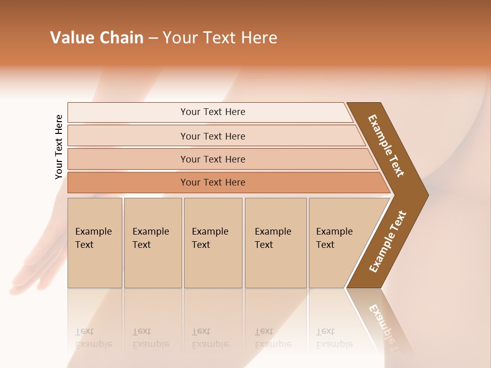 Body Tan Orange PowerPoint Template