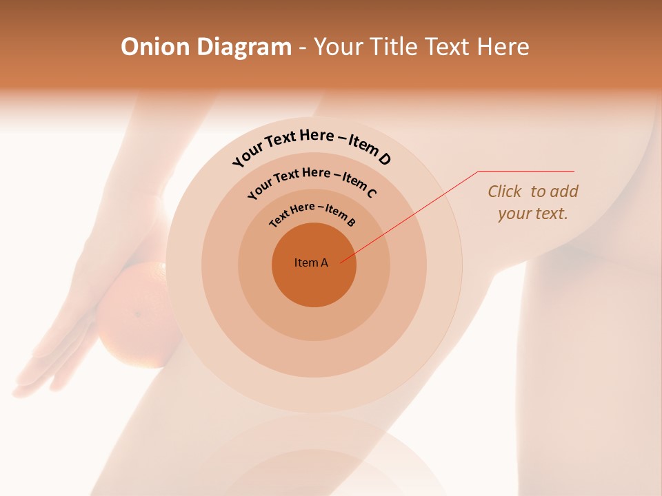 Body Tan Orange PowerPoint Template