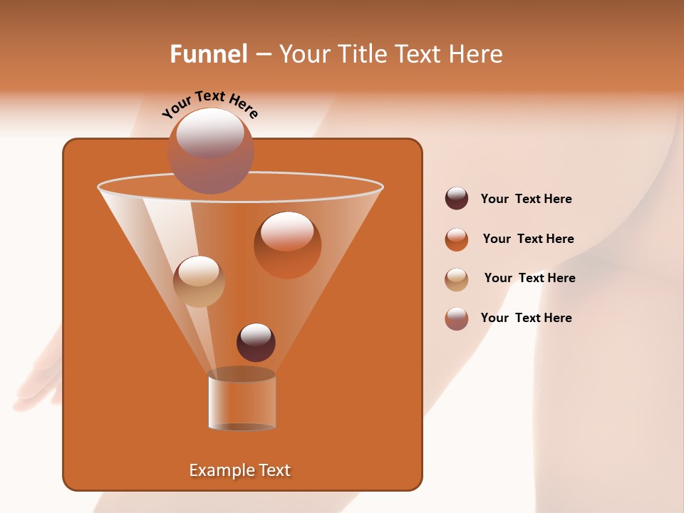 Body Tan Orange PowerPoint Template