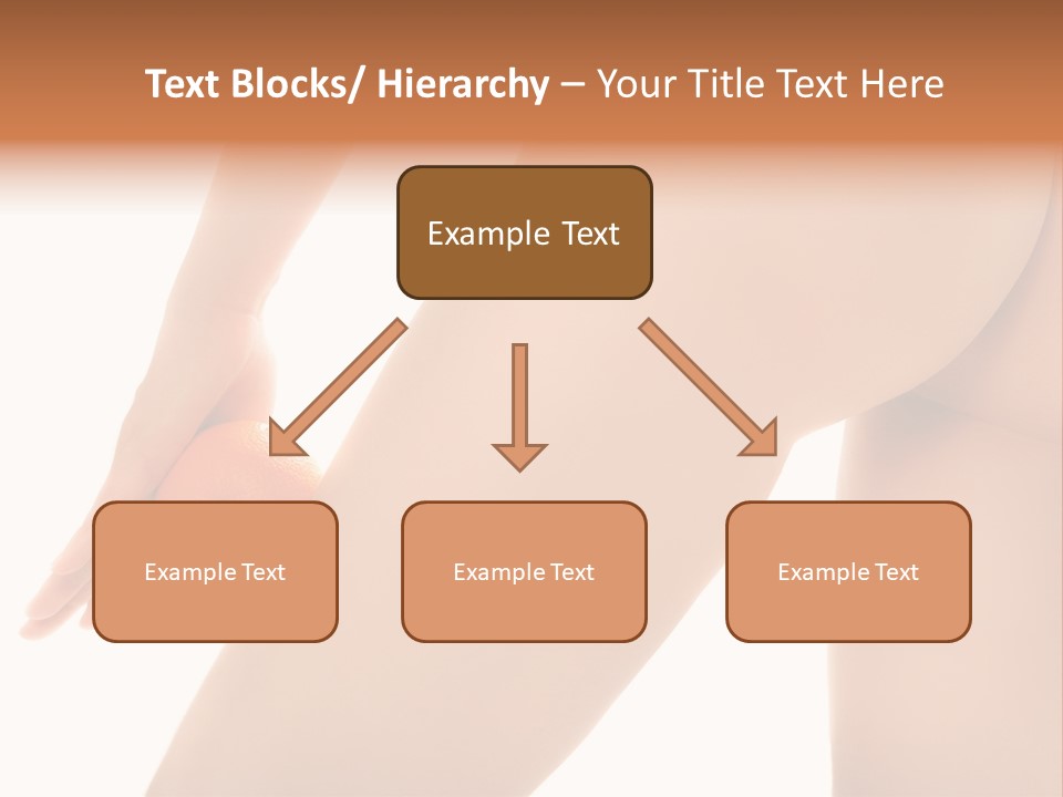 Body Tan Orange PowerPoint Template