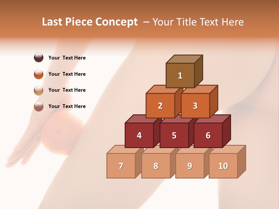Body Tan Orange PowerPoint Template