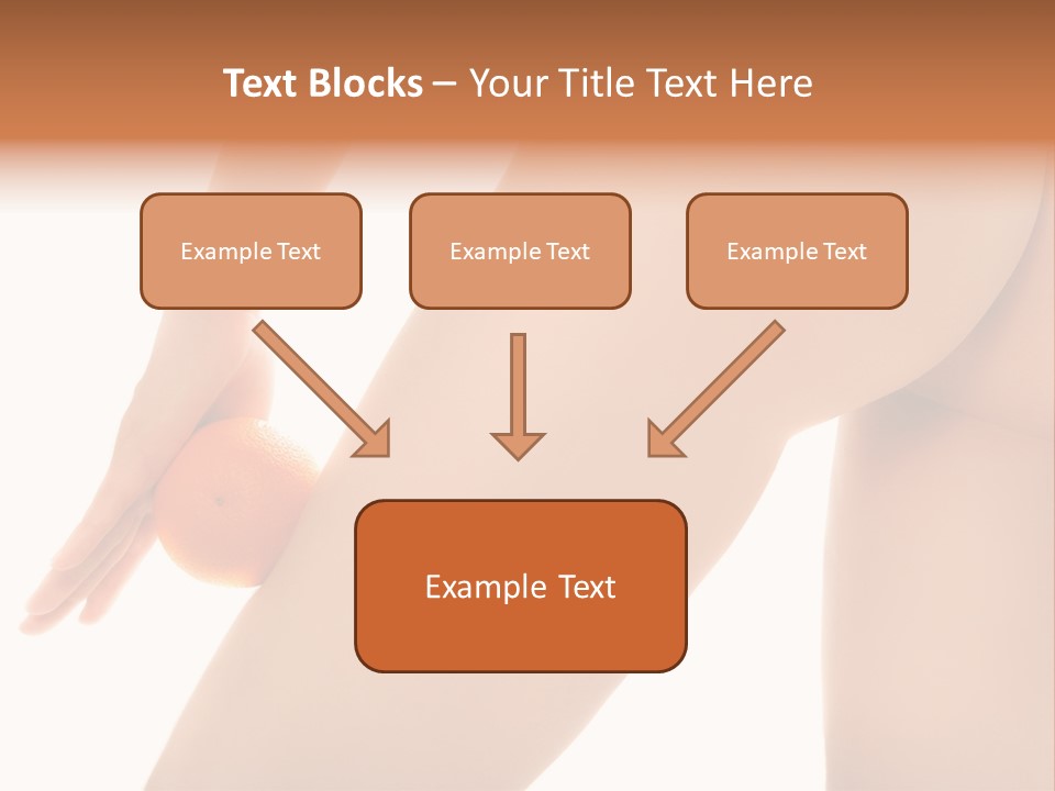 Body Tan Orange PowerPoint Template