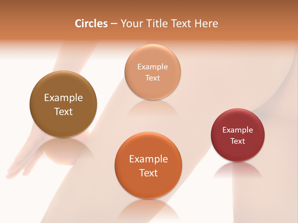 Body Tan Orange PowerPoint Template