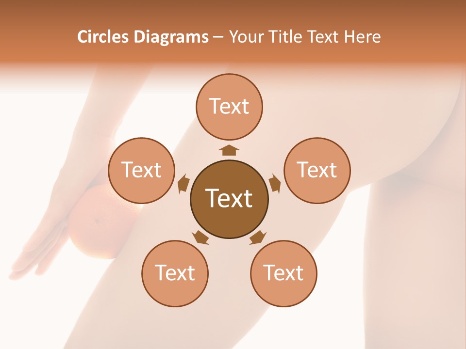 Body Tan Orange PowerPoint Template