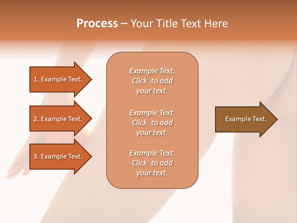 Body Tan Orange PowerPoint Template