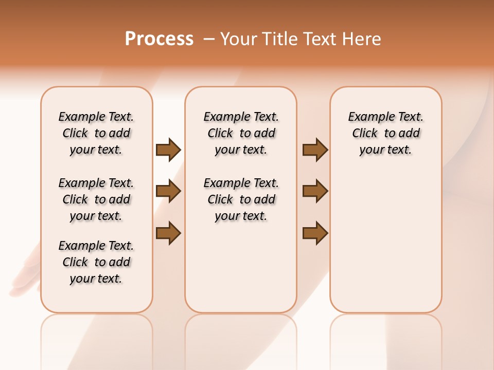 Body Tan Orange PowerPoint Template