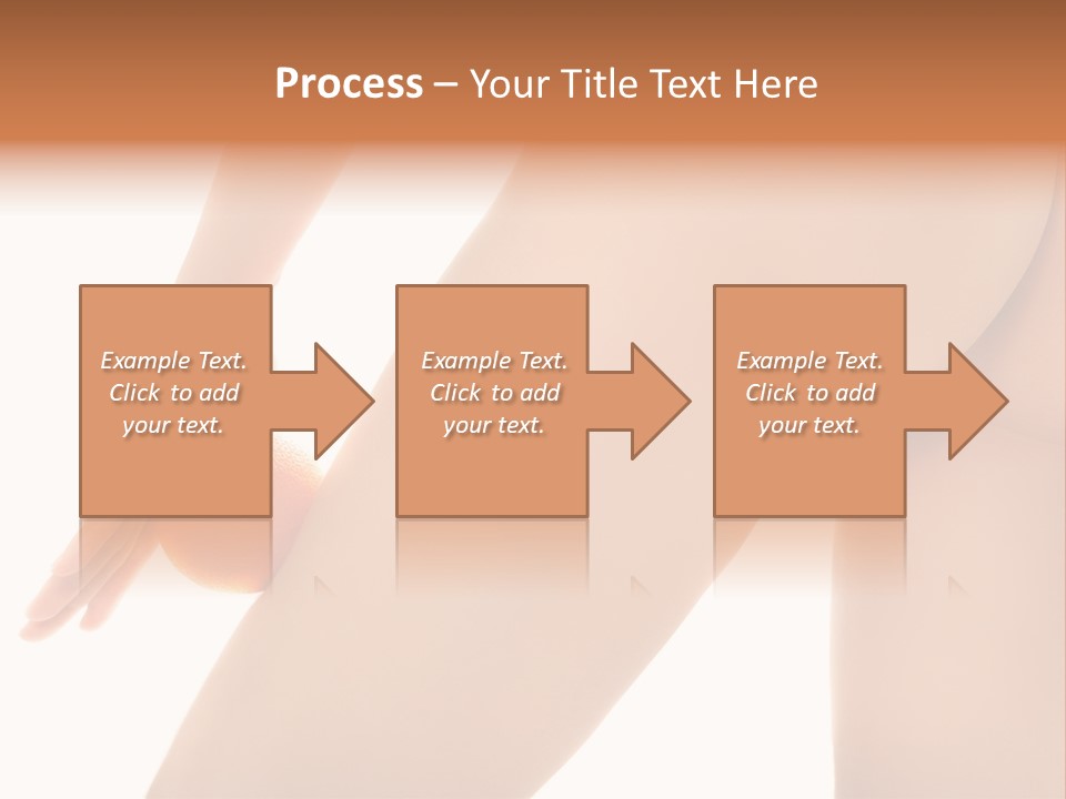 Body Tan Orange PowerPoint Template